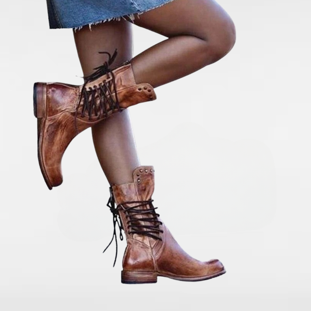Ella™ | Rustic Vintage Winter Boots