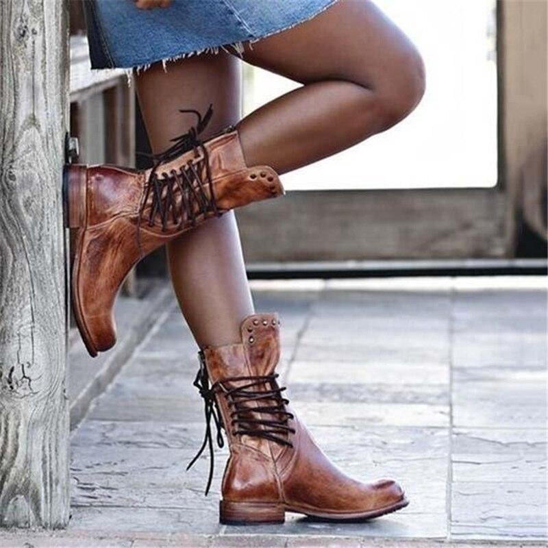 Ella™ | Rustic Vintage Winter Boots