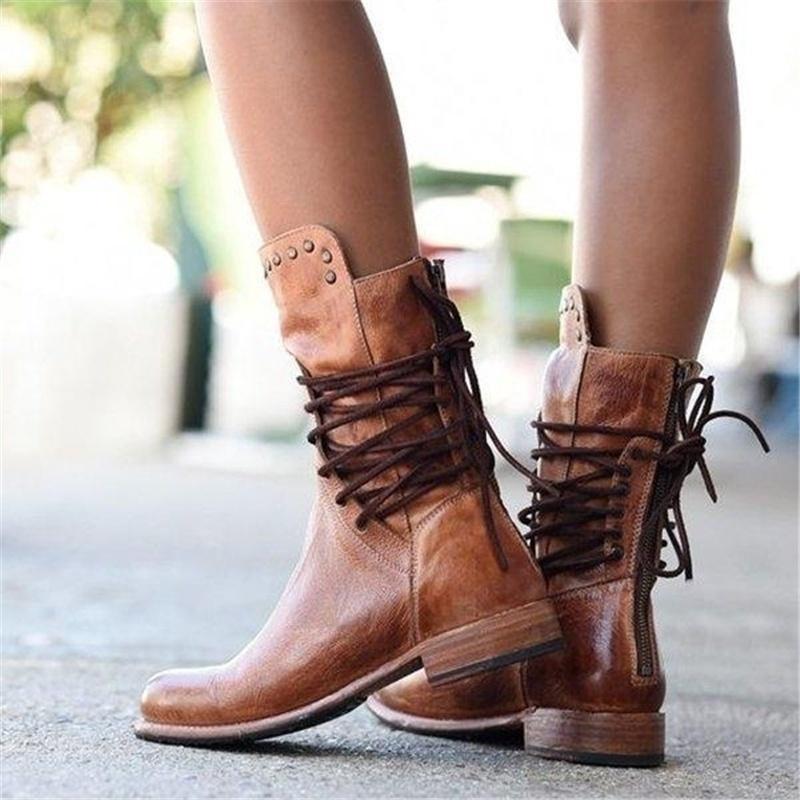 Ella™ | Rustic Vintage Winter Boots