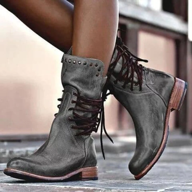 Ella™ | Rustic Vintage Winter Boots