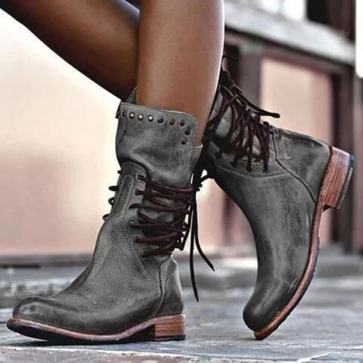 Ella™ | Rustic Vintage Winter Boots
