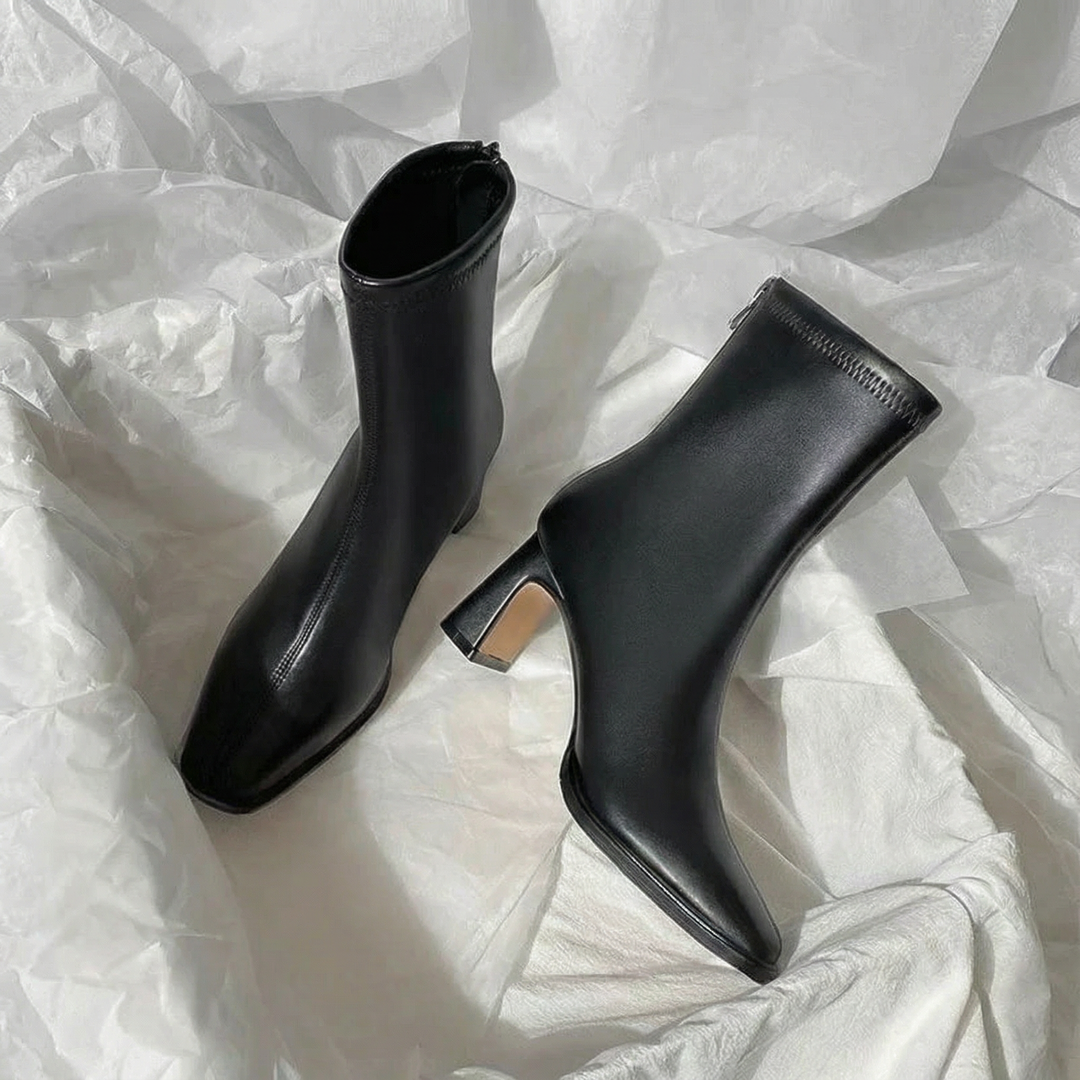 Nora™ | Refined Slim-Heel Ankle Boots