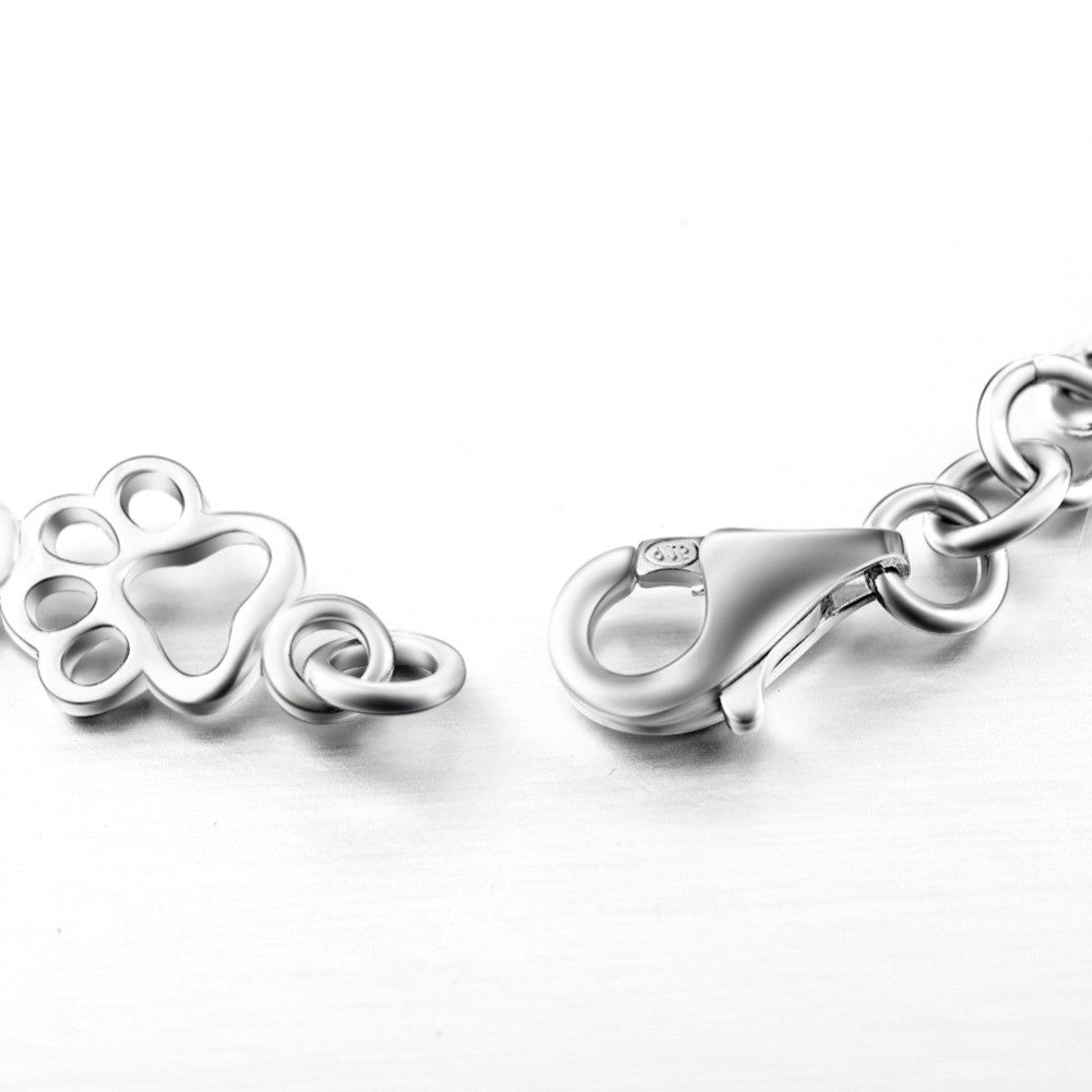 Liora™ | Paw &amp; Bone Charm Bracelet