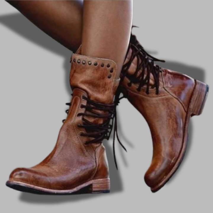 Ella™ | Rustic Vintage Winter Boots