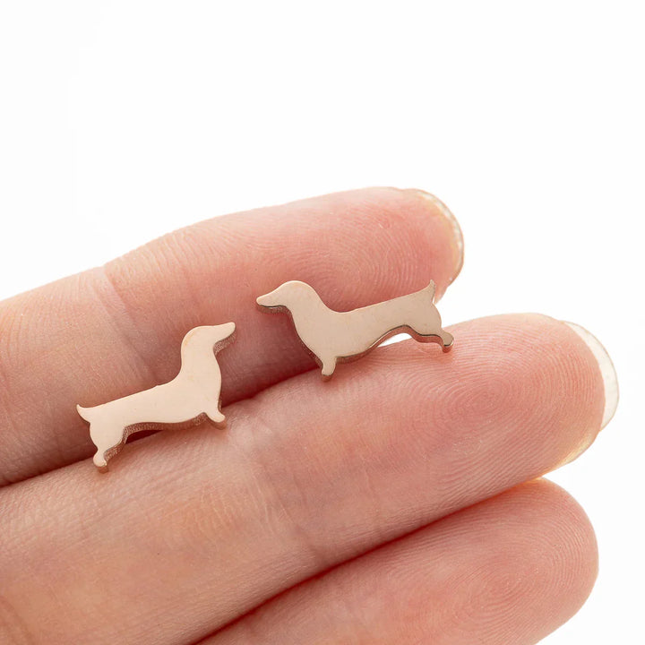 Marley™ | Dachshund Stud Earrings