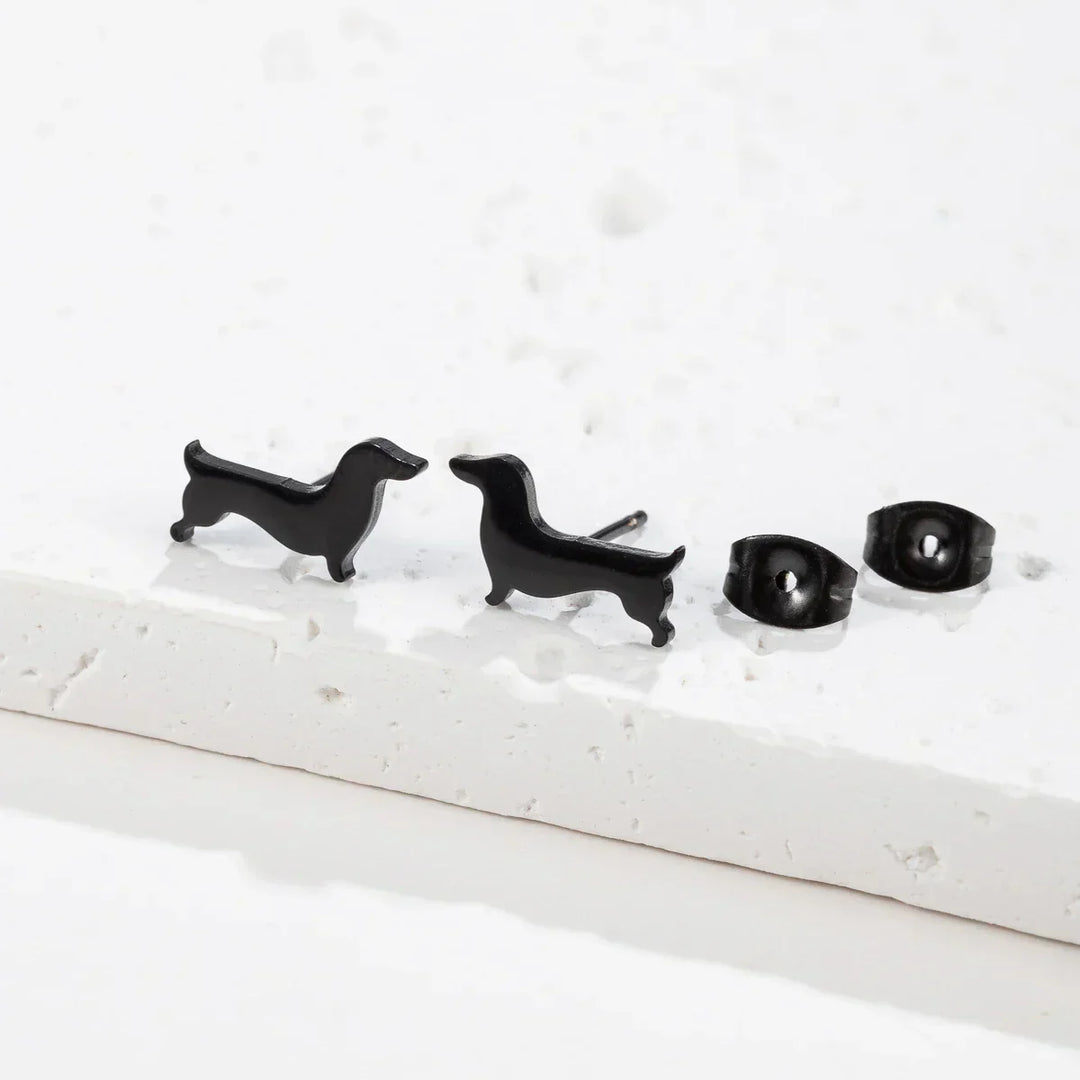 Marley™ | Dachshund Stud Earrings