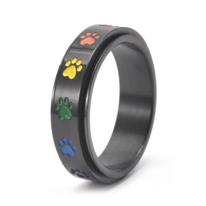 Nova™ | Rotating Paw Ring