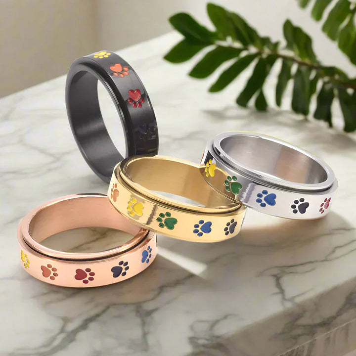 Nova™ | Rotating Paw Ring