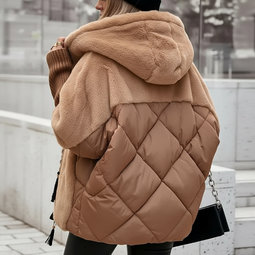 Sophie™ | Elegant Patchwork Winter Coat
