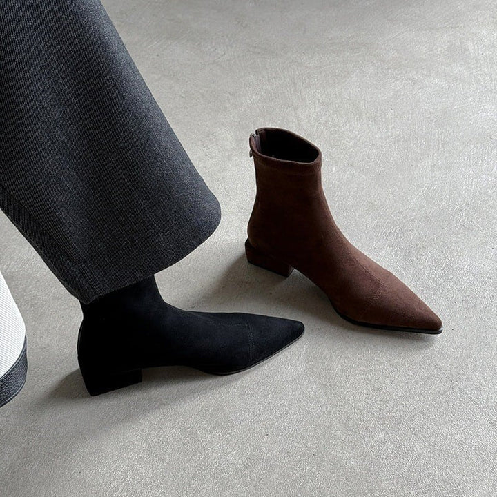 Reese™ | Classic French-Style Ankle Boots