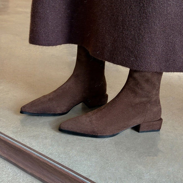 Reese™ | Classic French-Style Ankle Boots