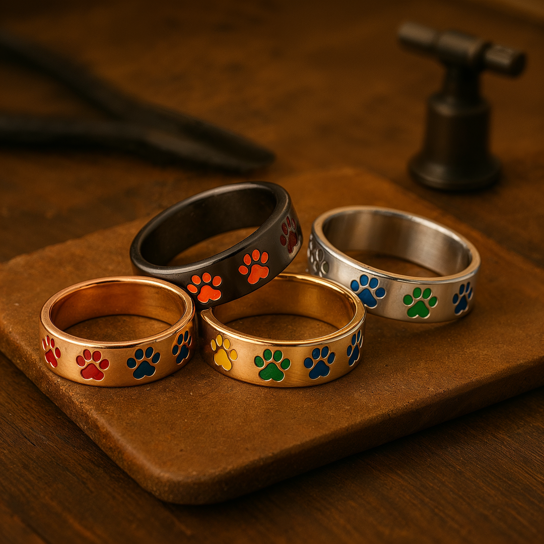 Nova™ | Rotating Paw Ring