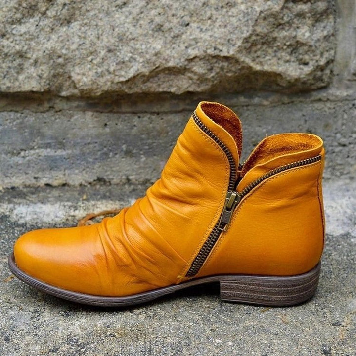 Isabella™ | Elegant Zipper Winter Boots