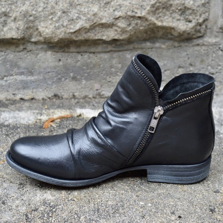 Isabella™ | Elegant Zipper Winter Boots