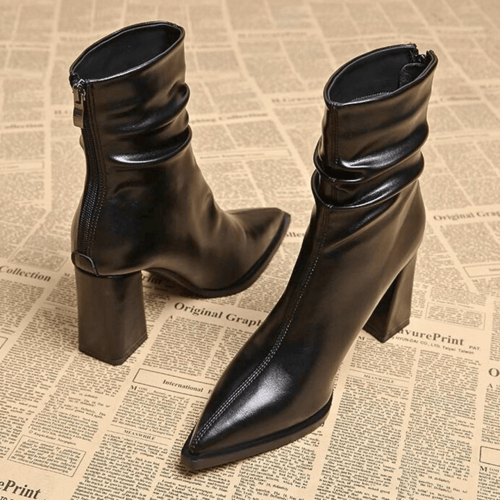 Esther™ | Premium Leather Ankle Boots