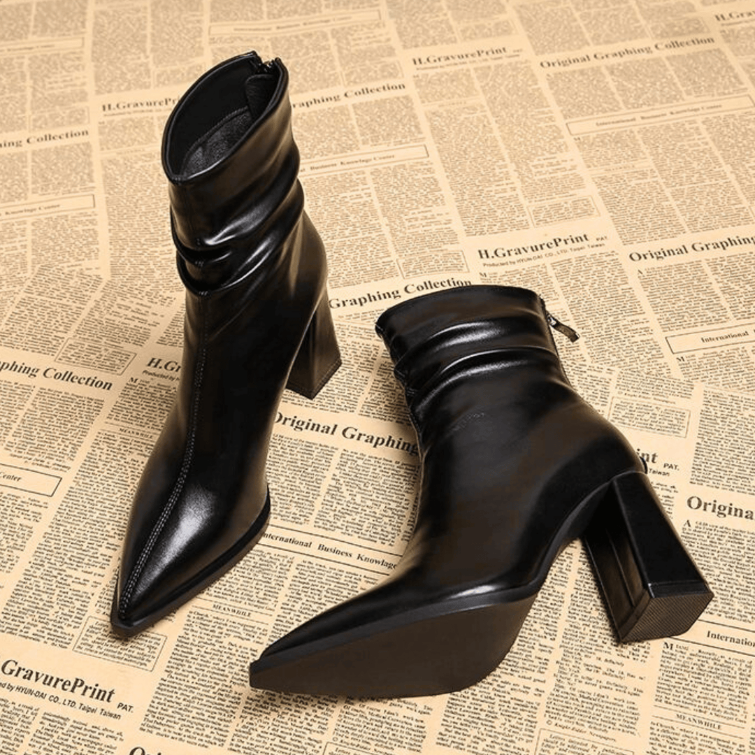 Esther™ | Premium Leather Ankle Boots
