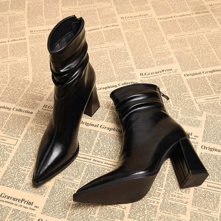 Esther™ | Premium Leather Ankle Boots