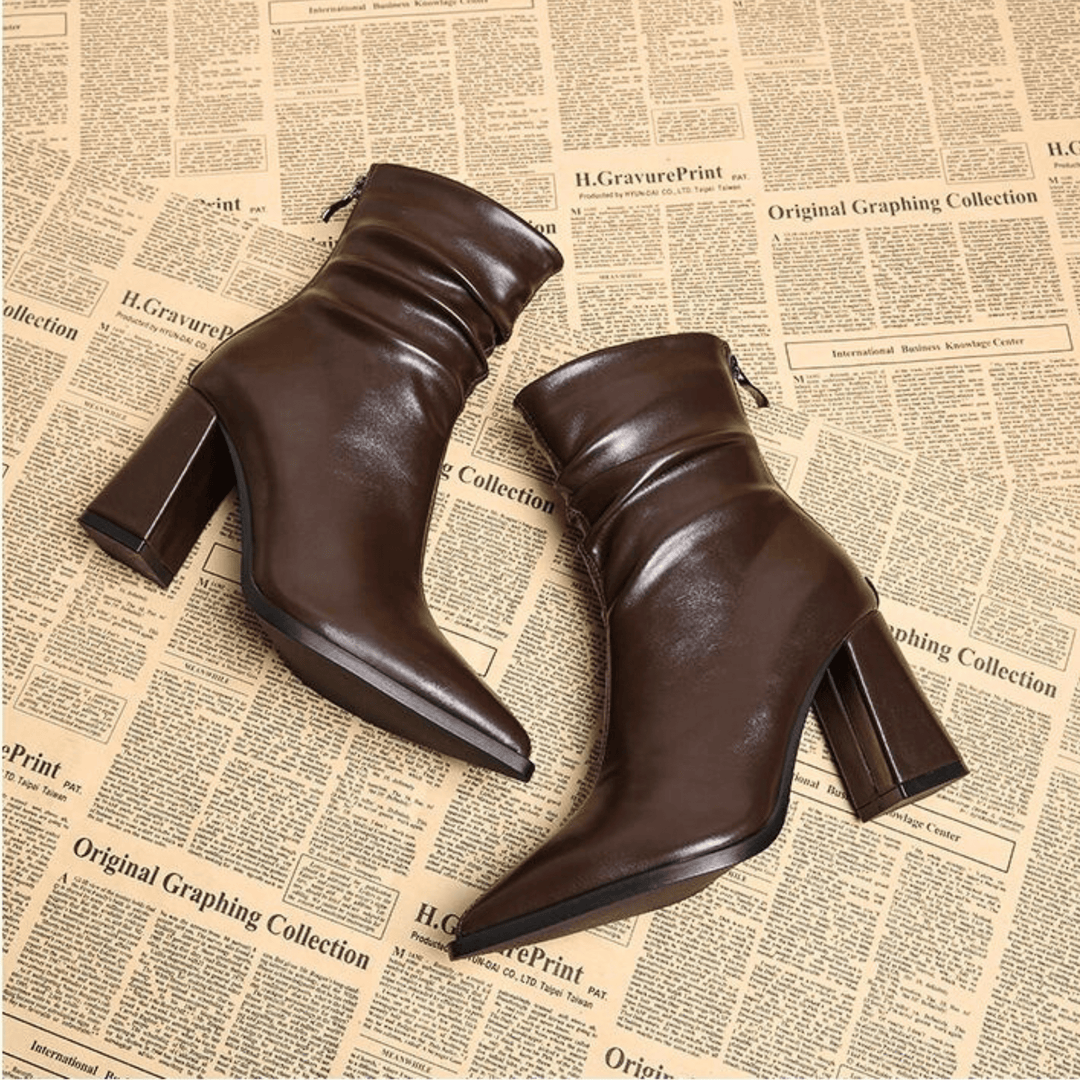 Esther™ | Premium Leather Ankle Boots