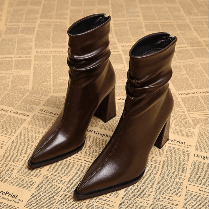 Esther™ | Premium Leather Ankle Boots