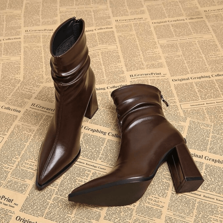 Esther™ | Premium Leather Ankle Boots