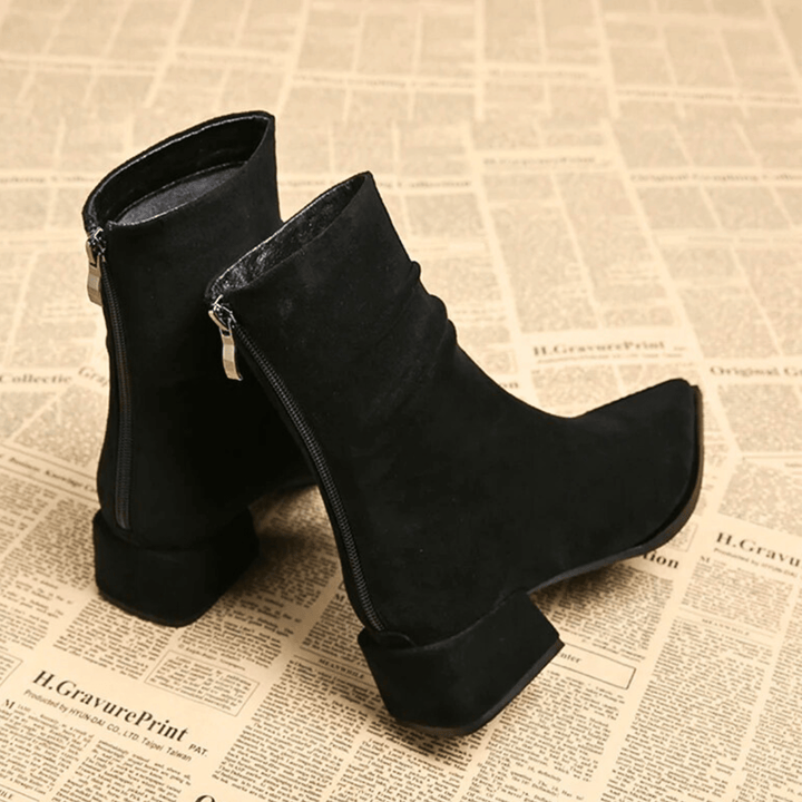 Remi™ | Classic Suede Ankle Boots