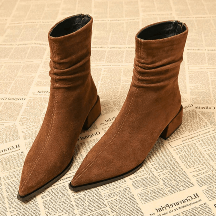 Remi™ | Classic Suede Ankle Boots