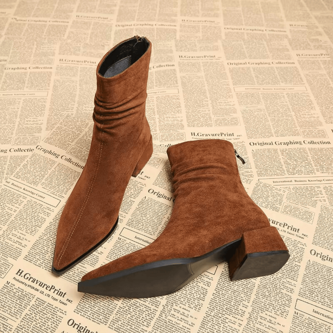 Remi™ | Classic Suede Ankle Boots