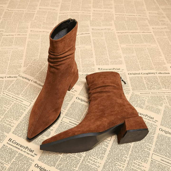 Remi™ | Classic Suede Ankle Boots