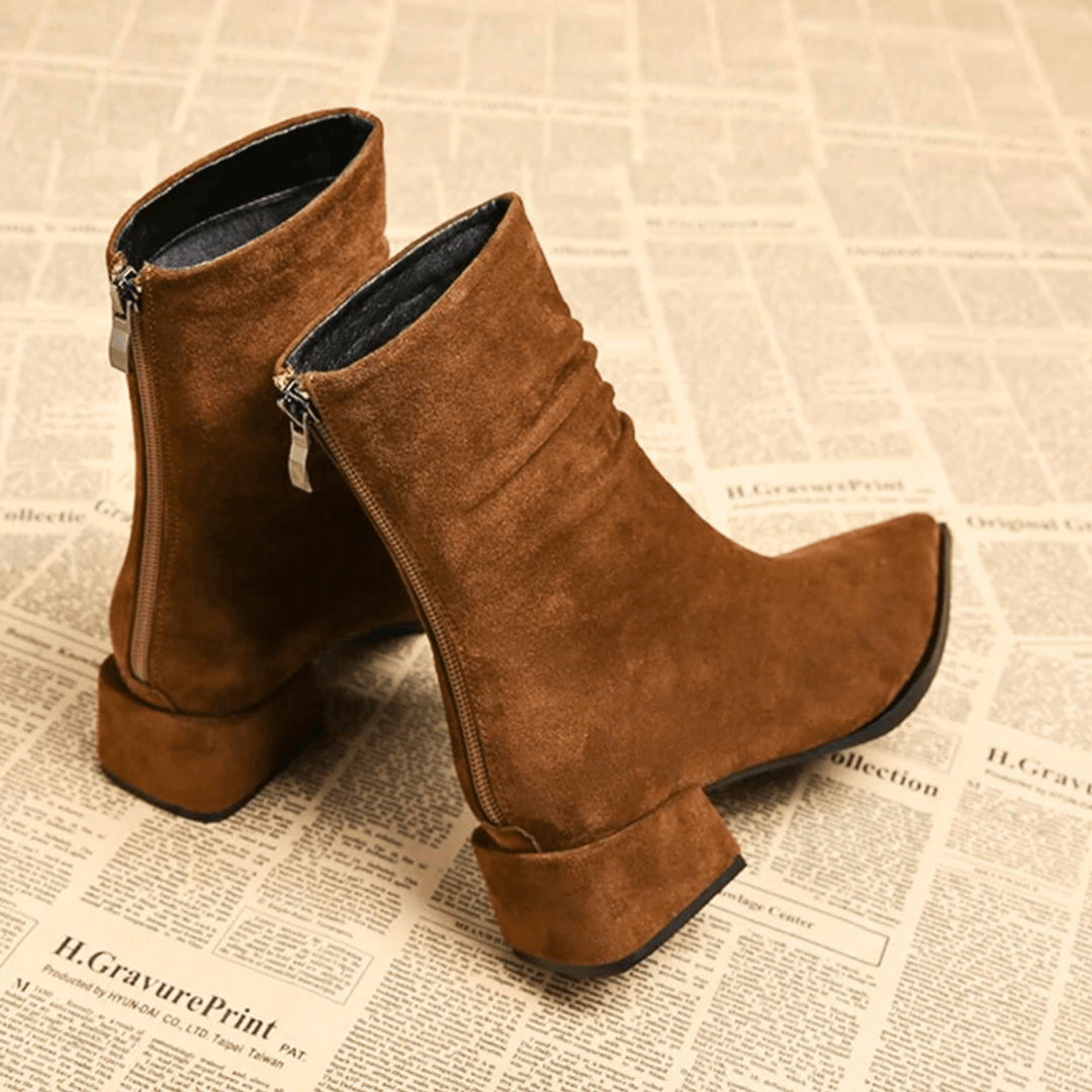 Remi™ | Classic Suede Ankle Boots